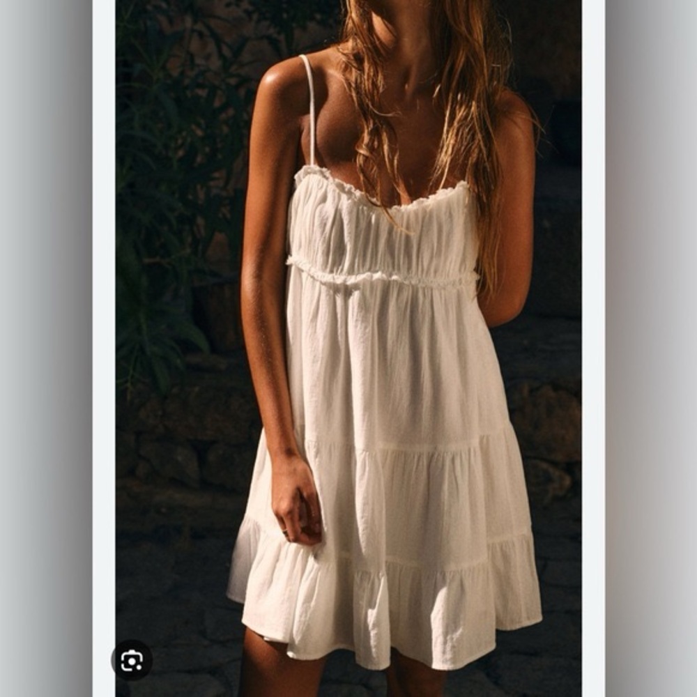 Zara Ruffled Mini Dress